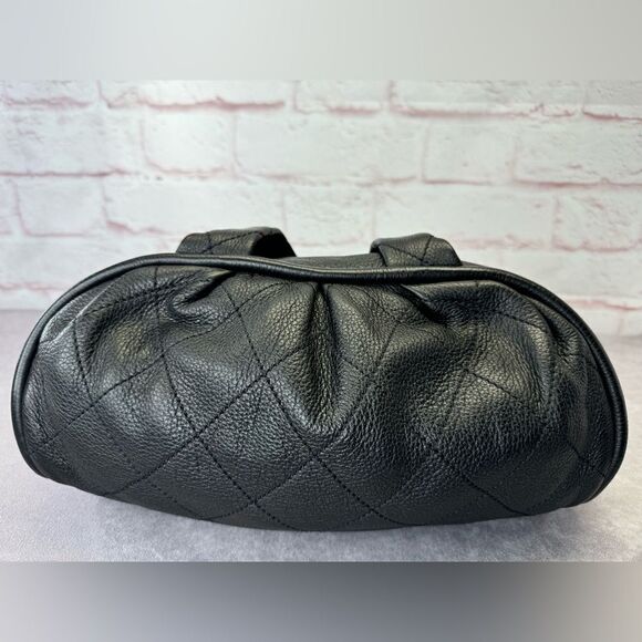 Chanel Quilted Leather Le Marais Bowler Bag Black - Picture 4 of 16